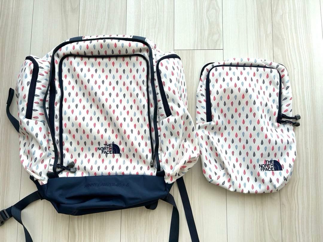 美品☆ノースフェイス サニーキャンパー 40+6　キッズ リュック 修学林間合宿