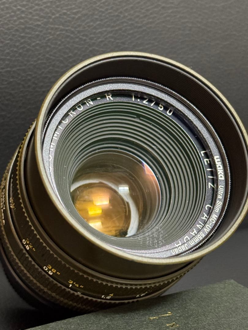 美品！SUMMICRON-R 50mm F2.0サファリ ライカR/Mアダプター