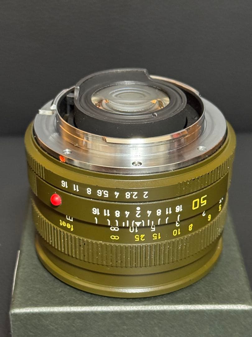 美品！SUMMICRON-R 50mm F2.0サファリ ライカR/Mアダプター