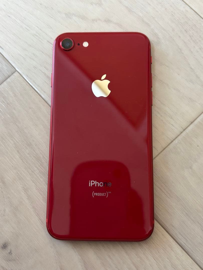 S*）様 Apple iPhone 8 (赤) 本体　SIMロックなし