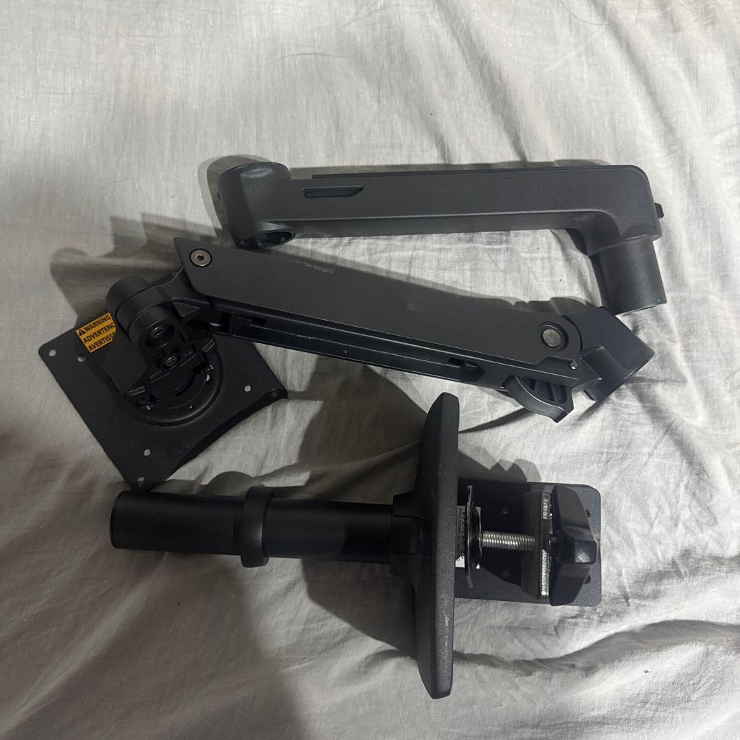 ERGOTRON エルゴトロン LX モニターアーム+デスク補強プレート