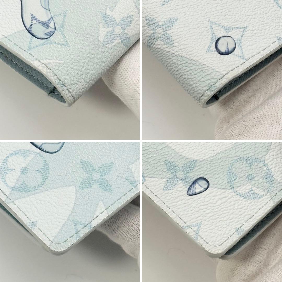 超極美品23年限定品✨ルイヴィトン モノグラム アクアガーデン ブラザ 長財布