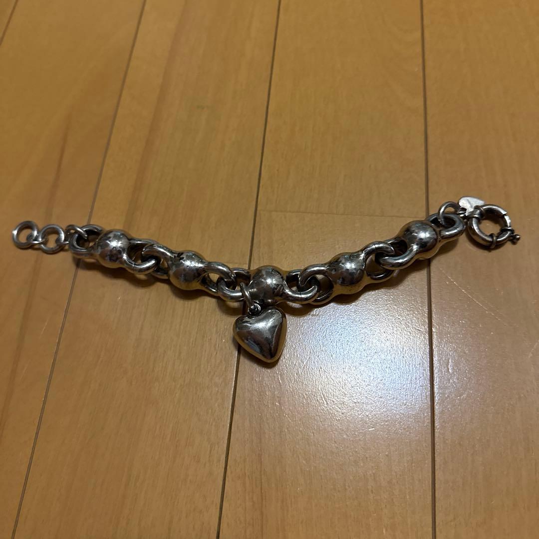 確実正規品　Acne Studios ハート型チャーム付きブレスレット　箱付き