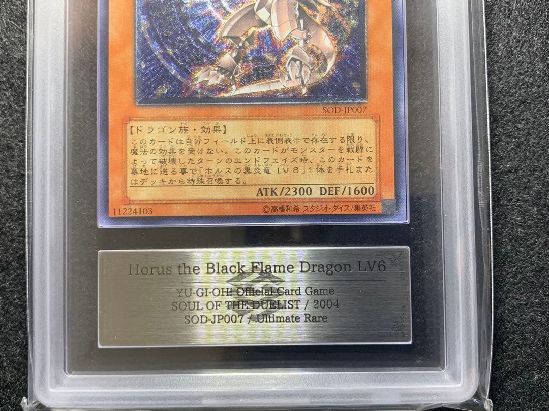 ARS10 遊戯王　ホルスの黒炎竜　LV6 LV8 アルティメットレアセット