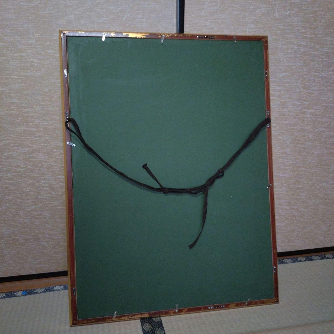 金色の装飾的な油彩額縁M15④