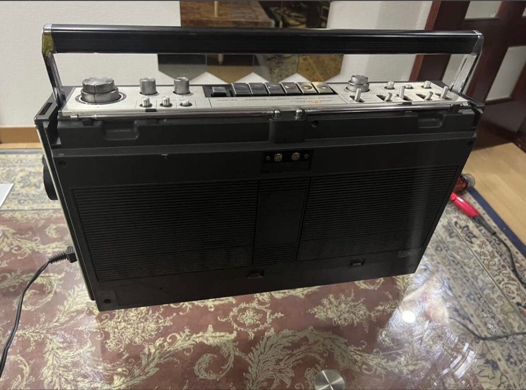 希少SanyoサンヨーMR-9600ラジカセ昭和レトロメンテナンス済み中古動作品