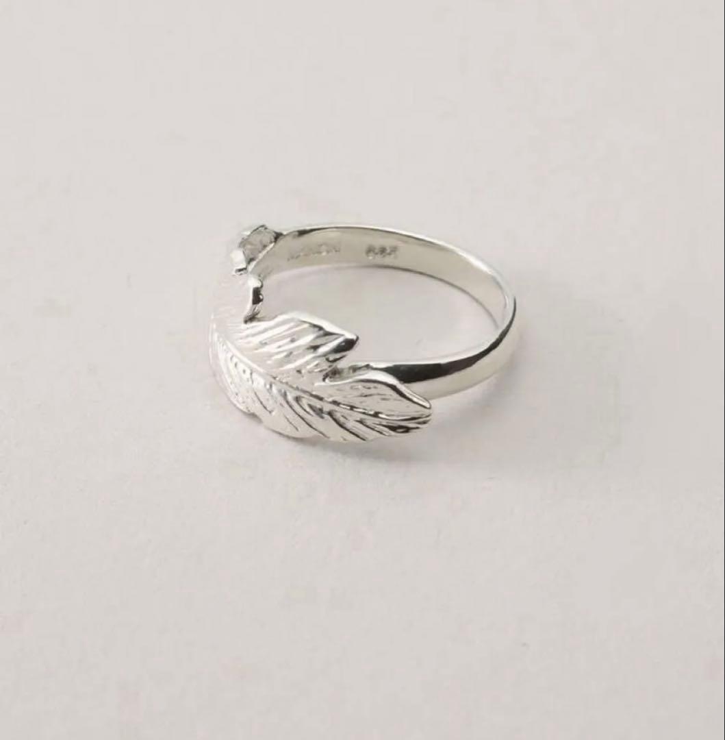 アパルトモンManonJewelryマノンフェザー Featherピンキーリング