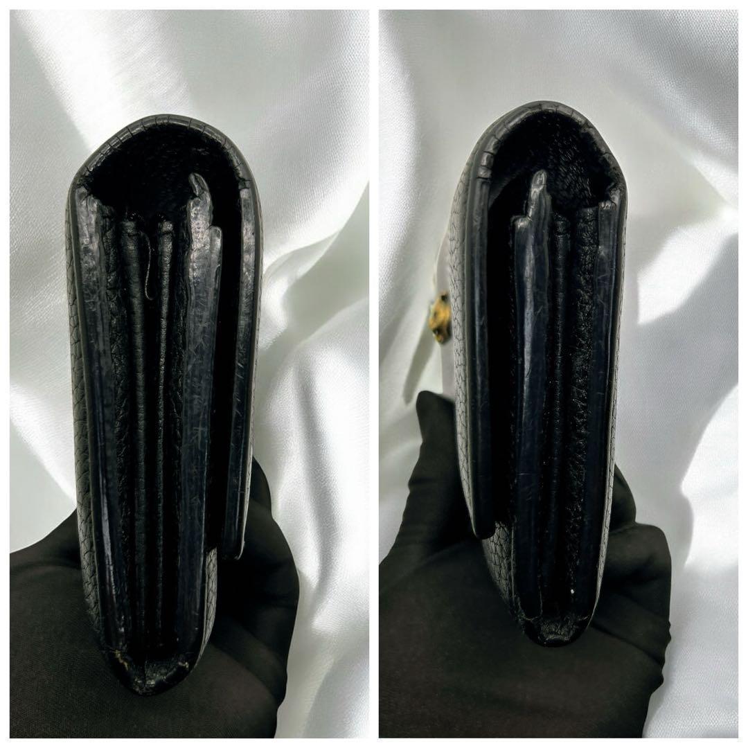 【美品】GUCCI タイガーヘッド 長財布 L’AVEUGLE ユニセックス