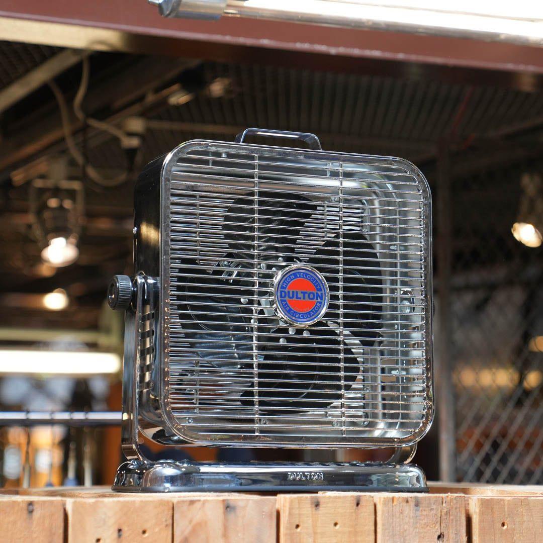 新品 サーキュレーター 扇風機 クロム ダルトン インダストリアル インテリア