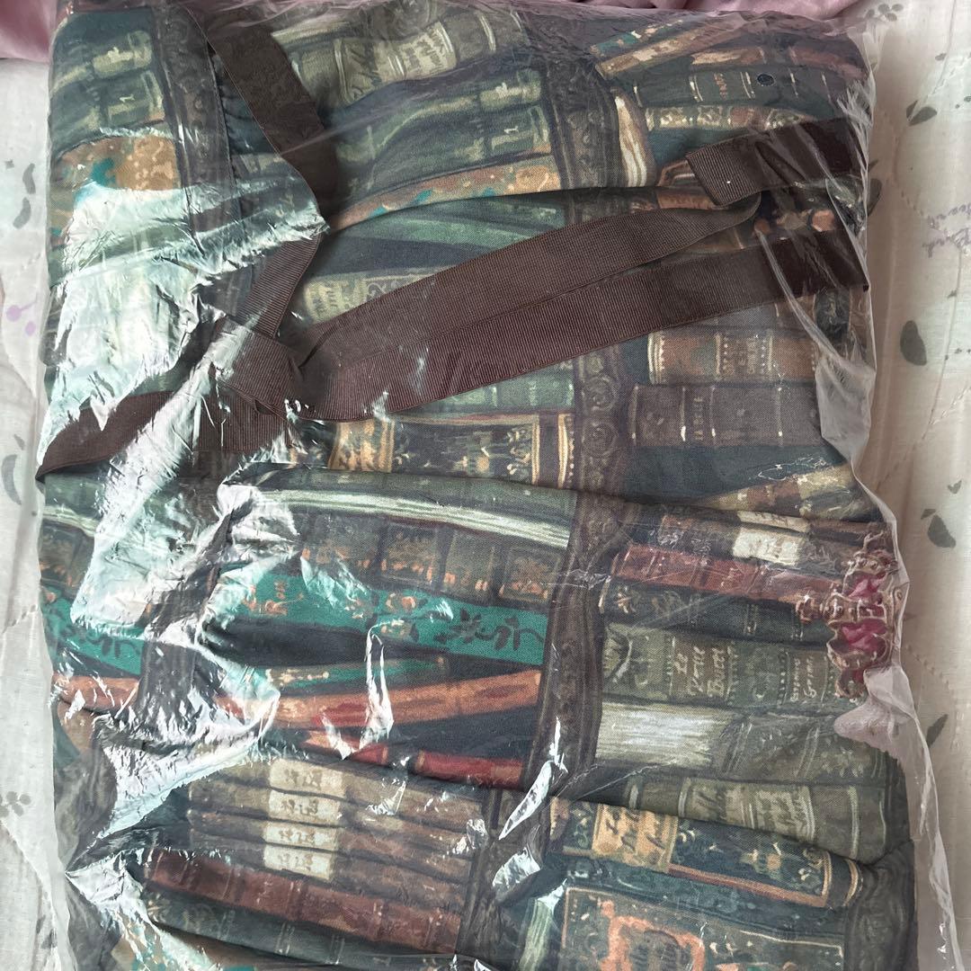 な*せ様 Queen cat 書斎柄 ワンピース 深緑 (ワンピースのみ)