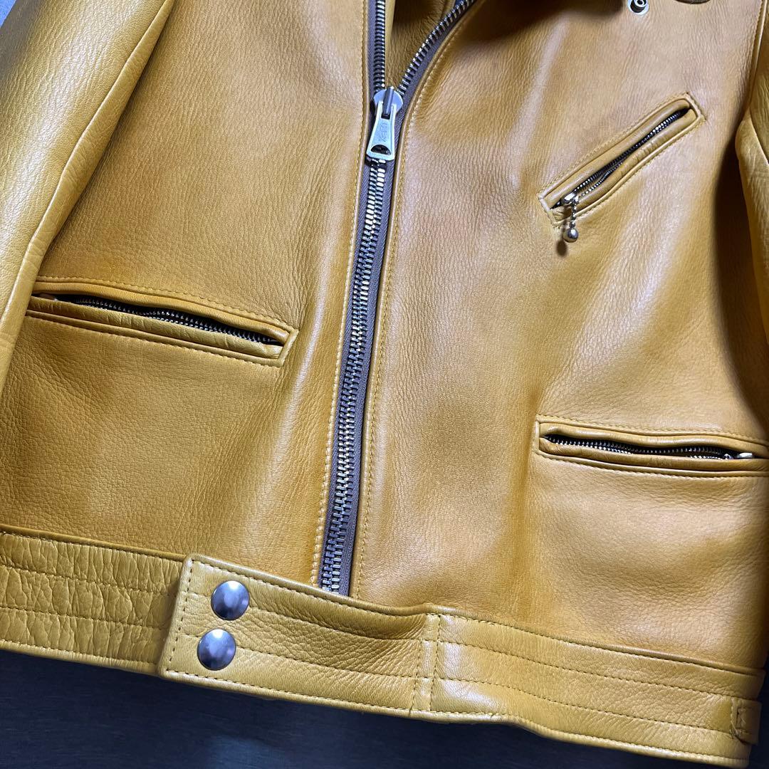 デ*ん様 リアルマッコイズ別注 ルイスレザー サイクロン ディアスキン 38 イ