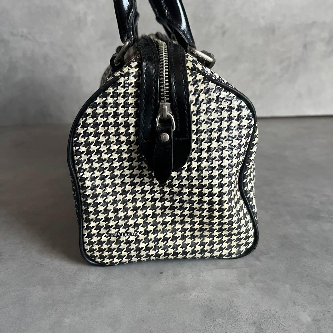 【希少】 ラルフローレン ミニ ボストン バッグ レザー Ralph