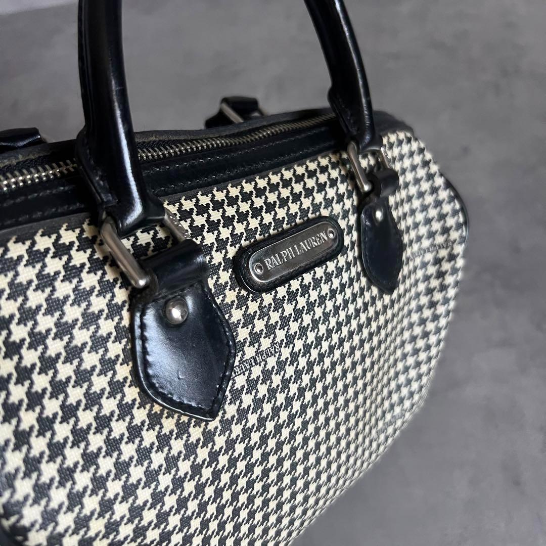 【希少】 ラルフローレン ミニ ボストン バッグ レザー Ralph