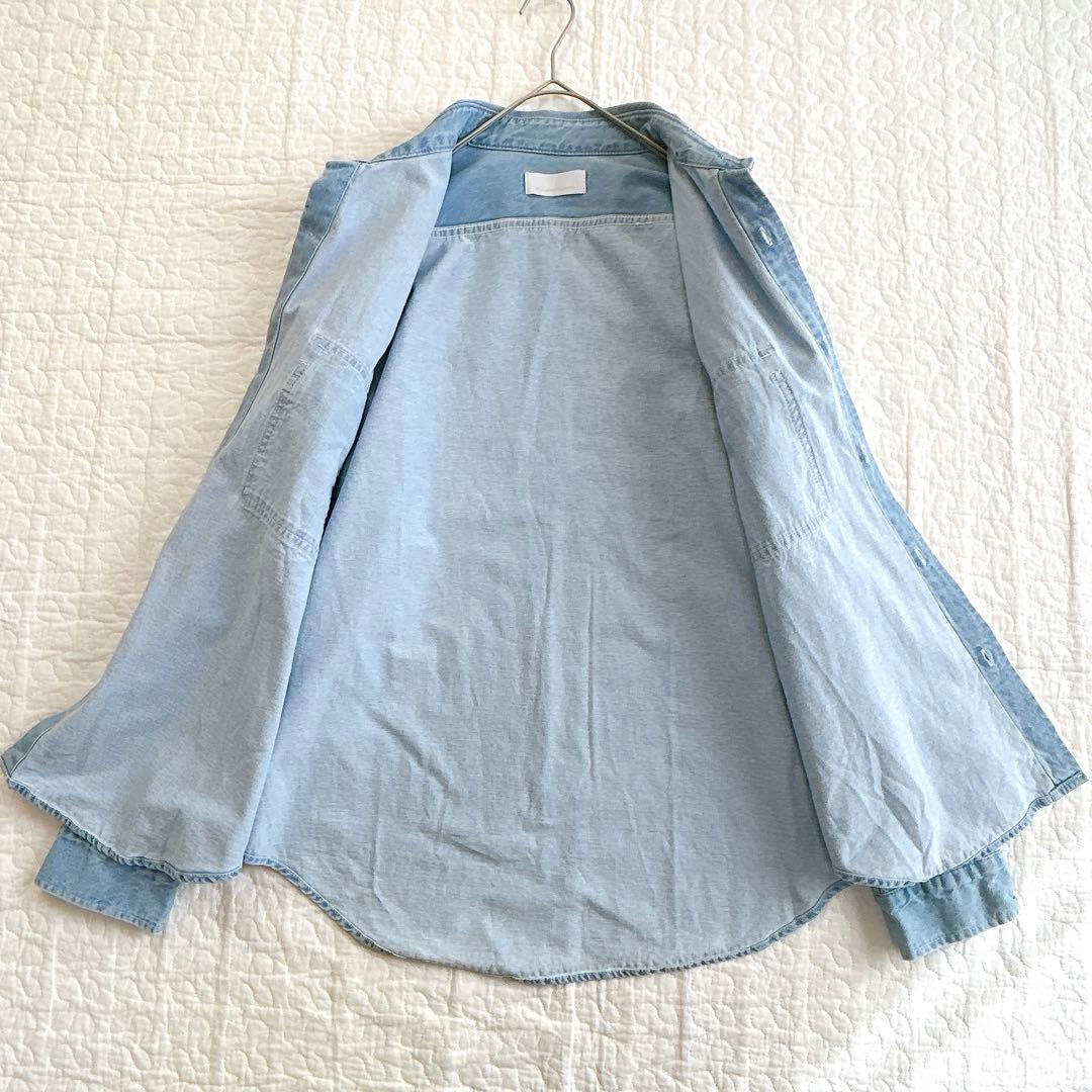 美品✨ ガリャルダガランテ 2024 デニムシャツ 定番 こなれ 程よいゆとり