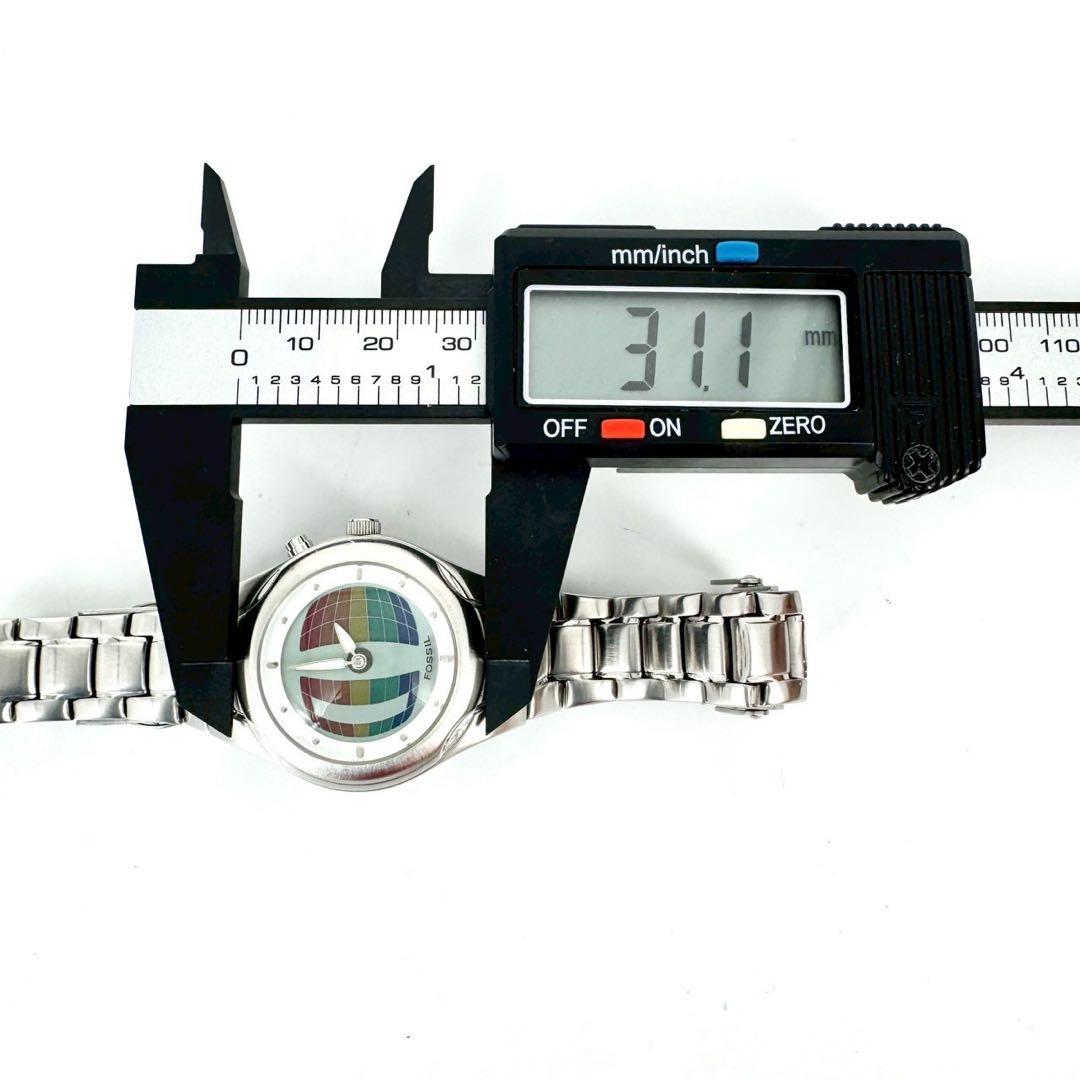 【希少/極美品/新品電池】FOSSIL BIGTIC JR-8091 ボーイズ