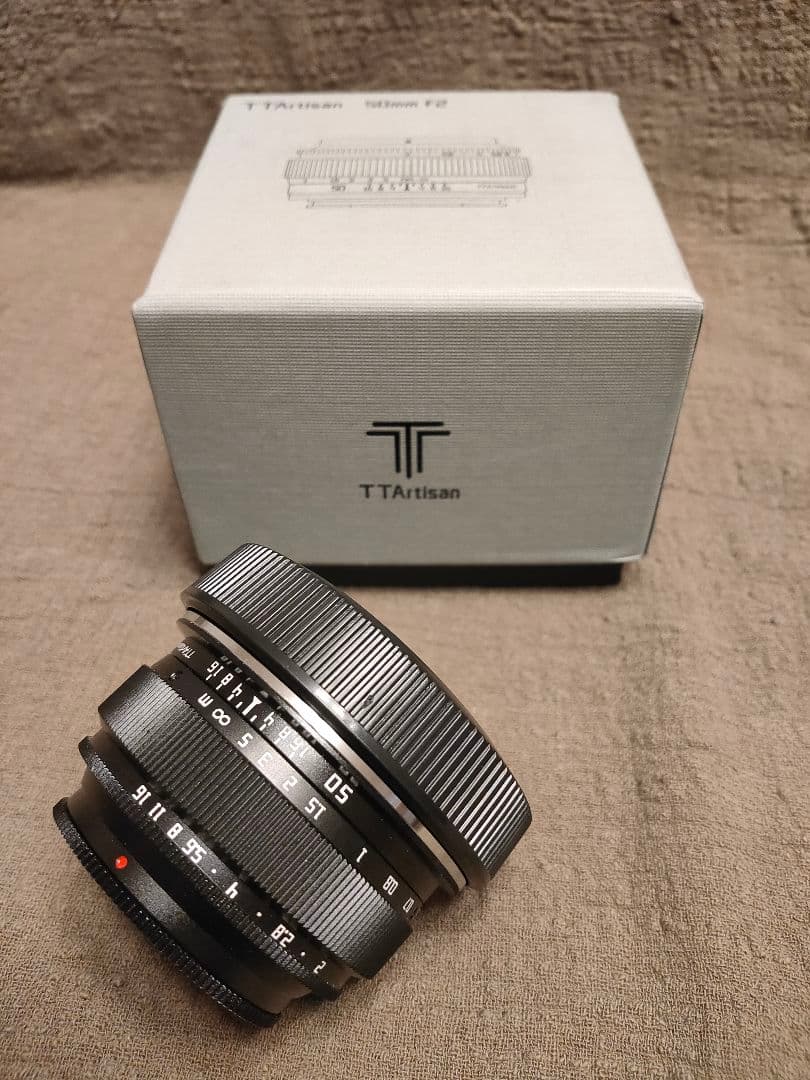 TTArtisan 50mm F2 レンズ