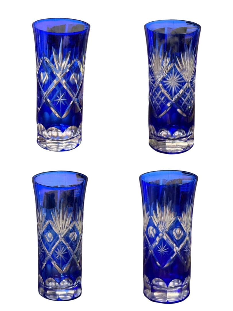 グラス30個セット‼️切子22個　ショットグラス6個　おちょこ2個