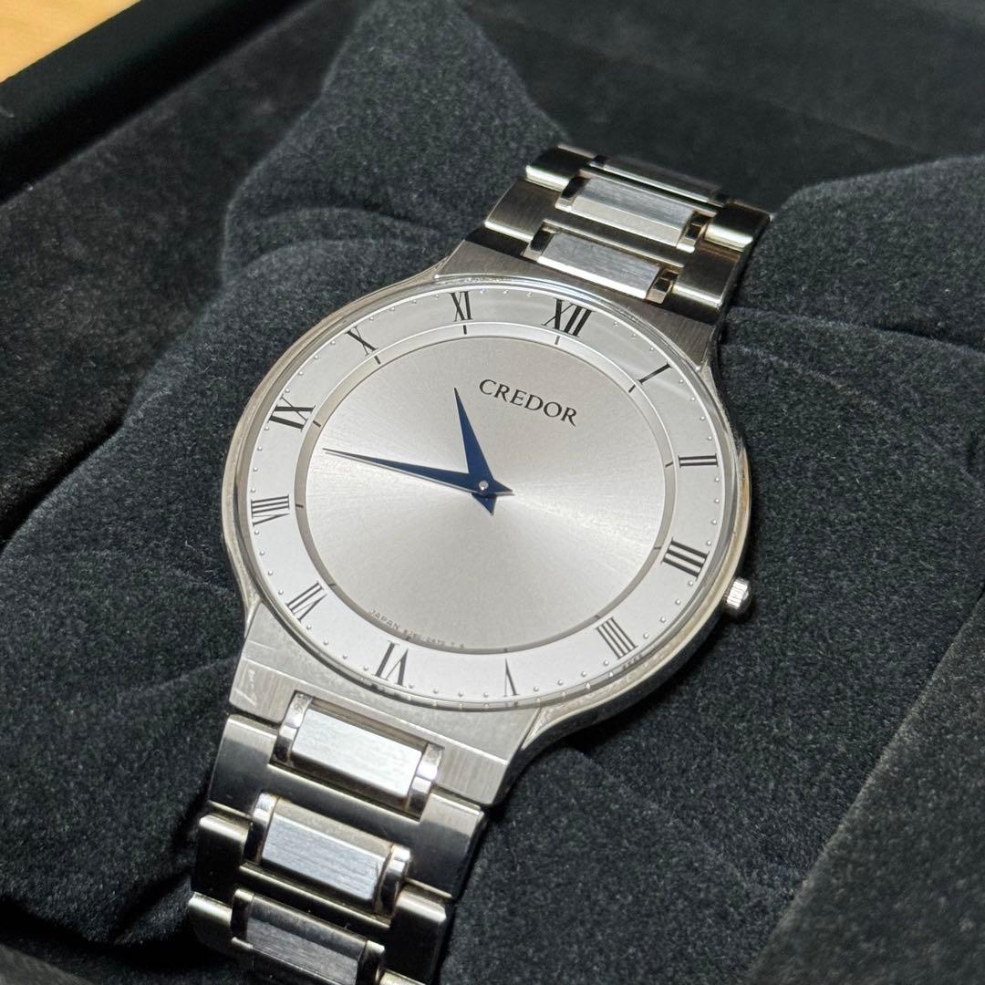 【美品】セイコー クレドール シグノ GCAT985（8J80-0AM0)