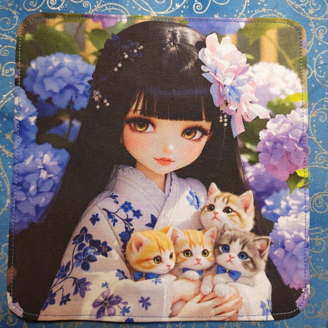 あるむ　パネル6 枚　ハンカチ14枚　女の子柄　合計39枚