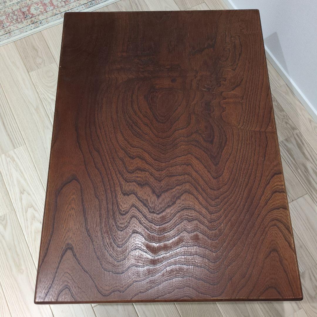 【漆塗り 和家具 テーブル】脚折りたたみ