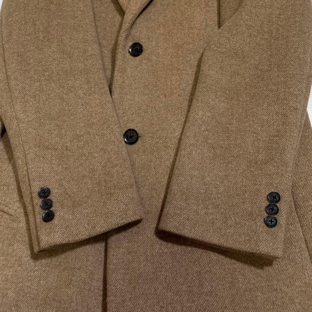 21AW⭐︎GARNER ピークドラペルチェスターコート ツイル ウール 定価5万