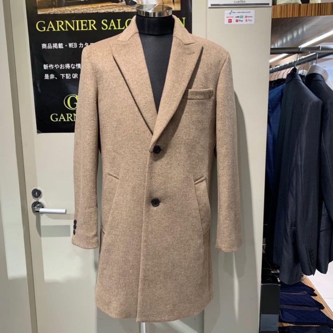 21AW⭐︎GARNER ピークドラペルチェスターコート ツイル ウール 定価5万