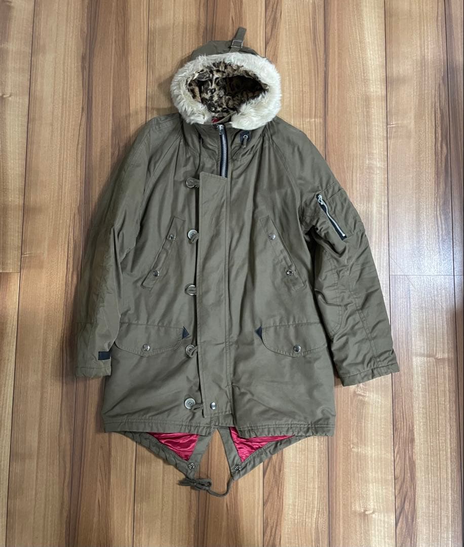 666/six six six/ロクロクロク/N-3Bモッズコート Mサイズ