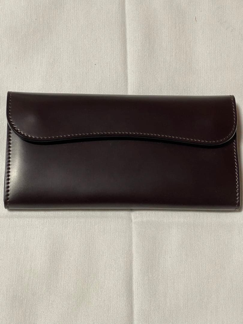 ワイルドスワンズ WAVE 長財布 コードバン サドルプルアップ チョコ 新品