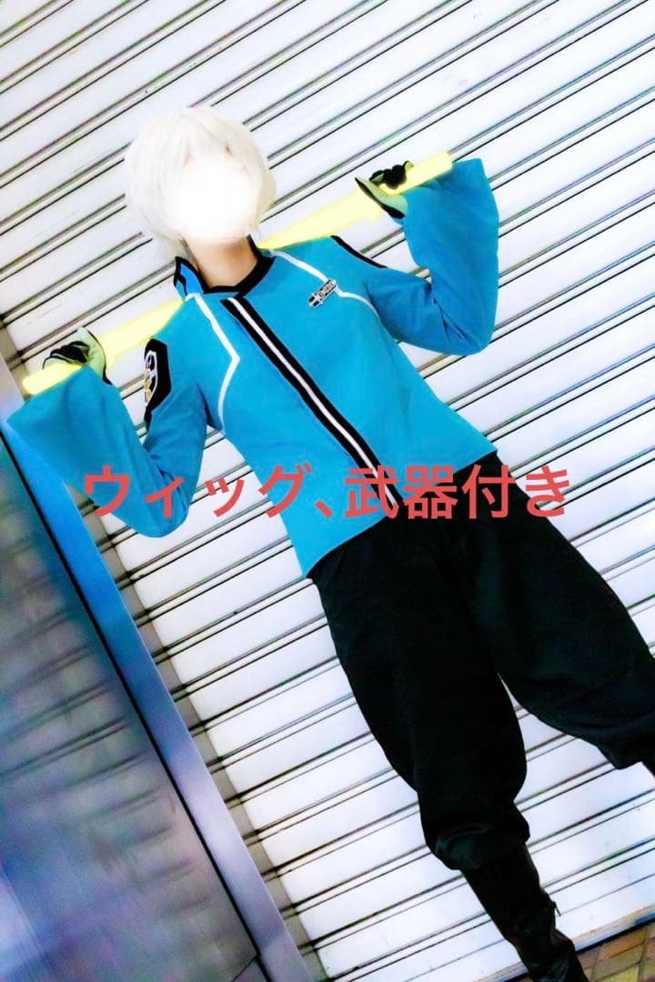 ワールドトリガー 空閑遊真 コスプレ衣装 ウィッグ付き