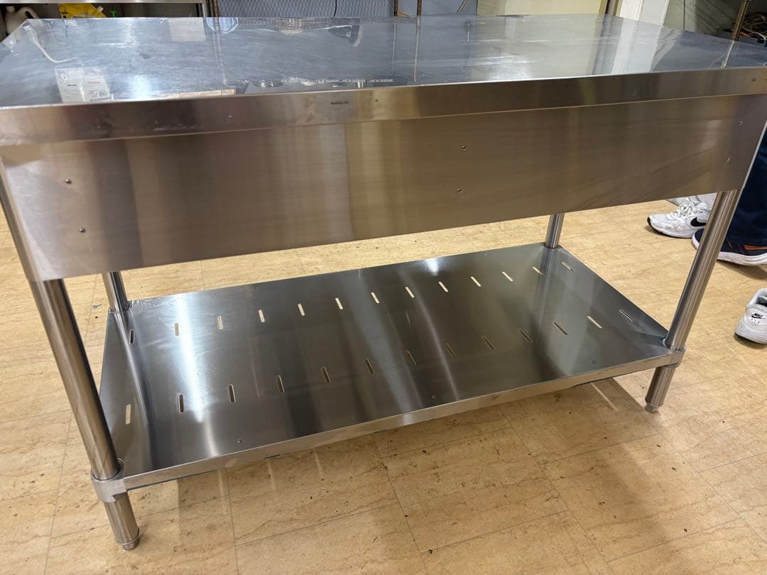 業務用調理台作業台 引き出し付き ステンレス製 Used