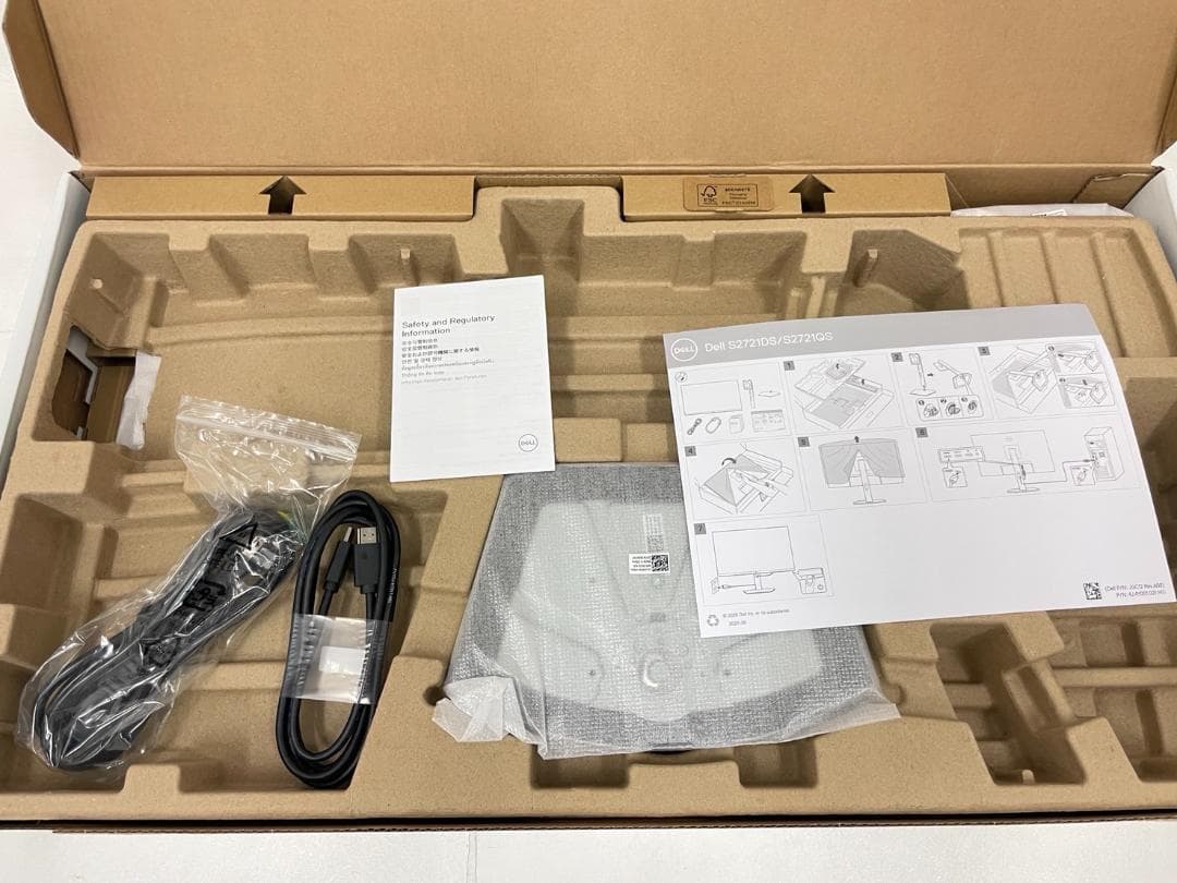 DELL S2721QS 4Kモニター （本体以外未使用品）