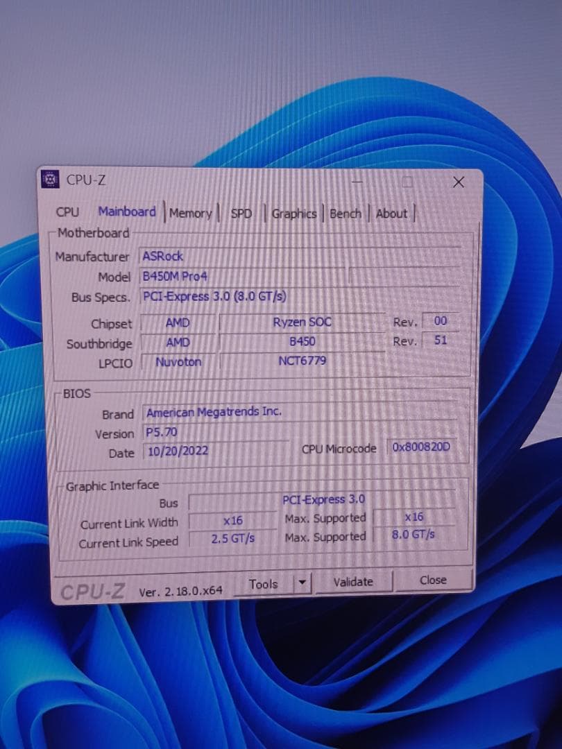 自作PC　RYZEN5 2600・8GB・128GB・GTX650Ti