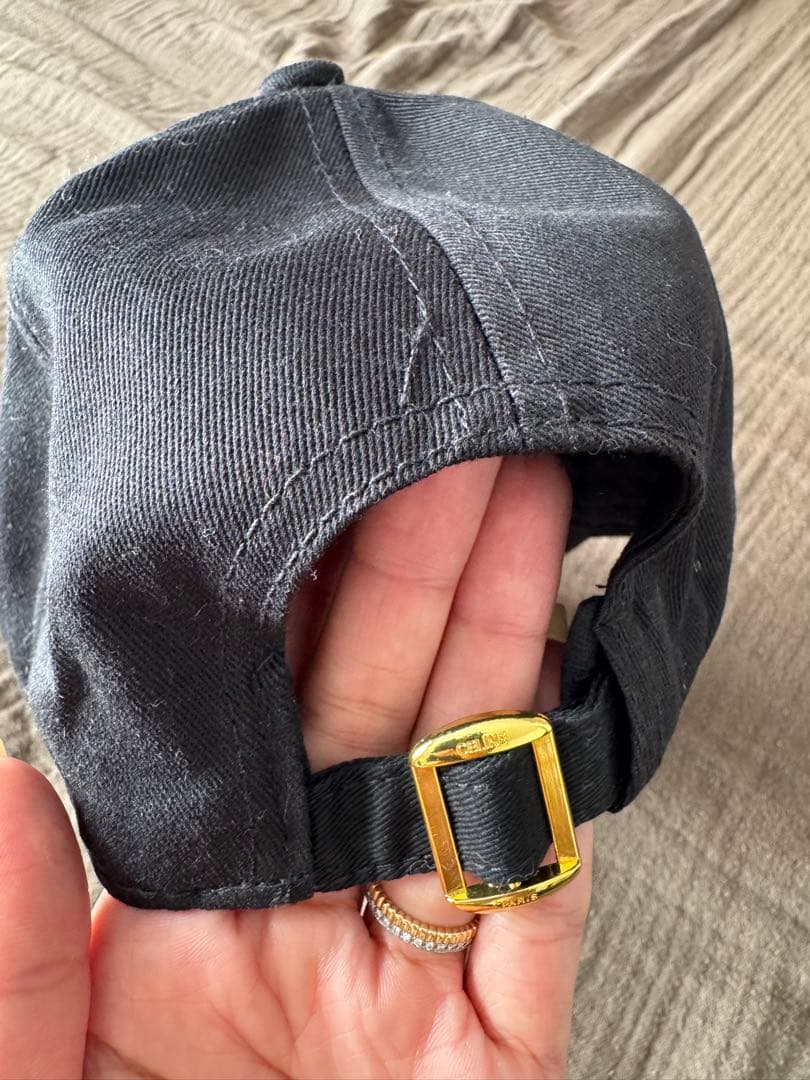 ブラック ベースボールキャップ