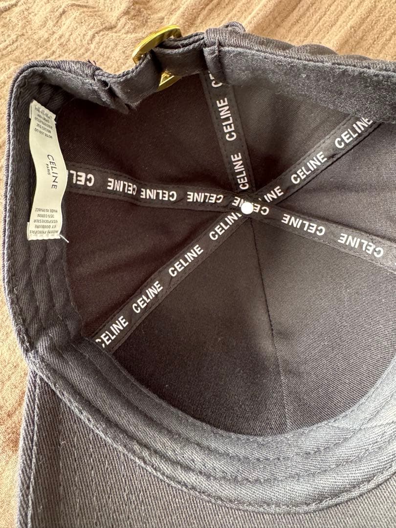 ブラック ベースボールキャップ