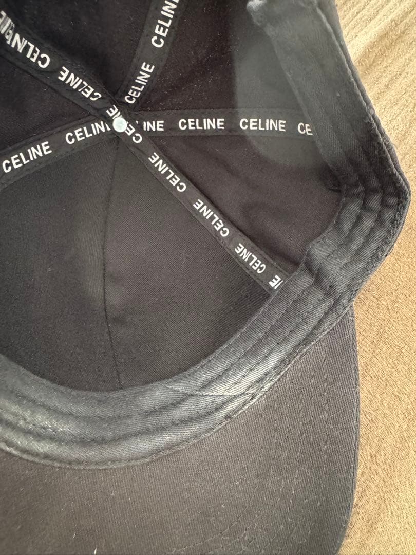 ブラック ベースボールキャップ