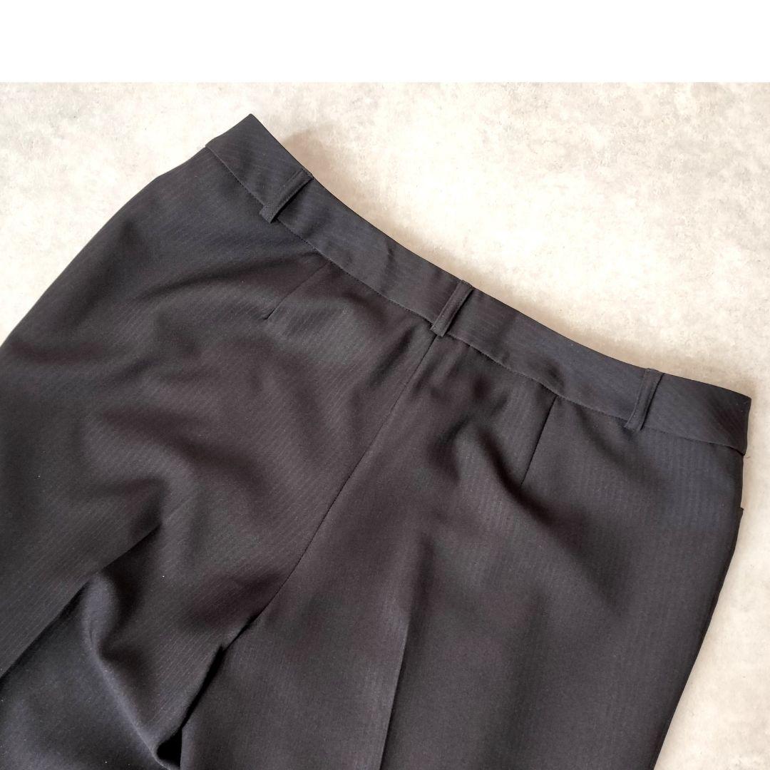 新品タグ付 Craselia 17号 大きいサイズ 黒 パンツスーツ