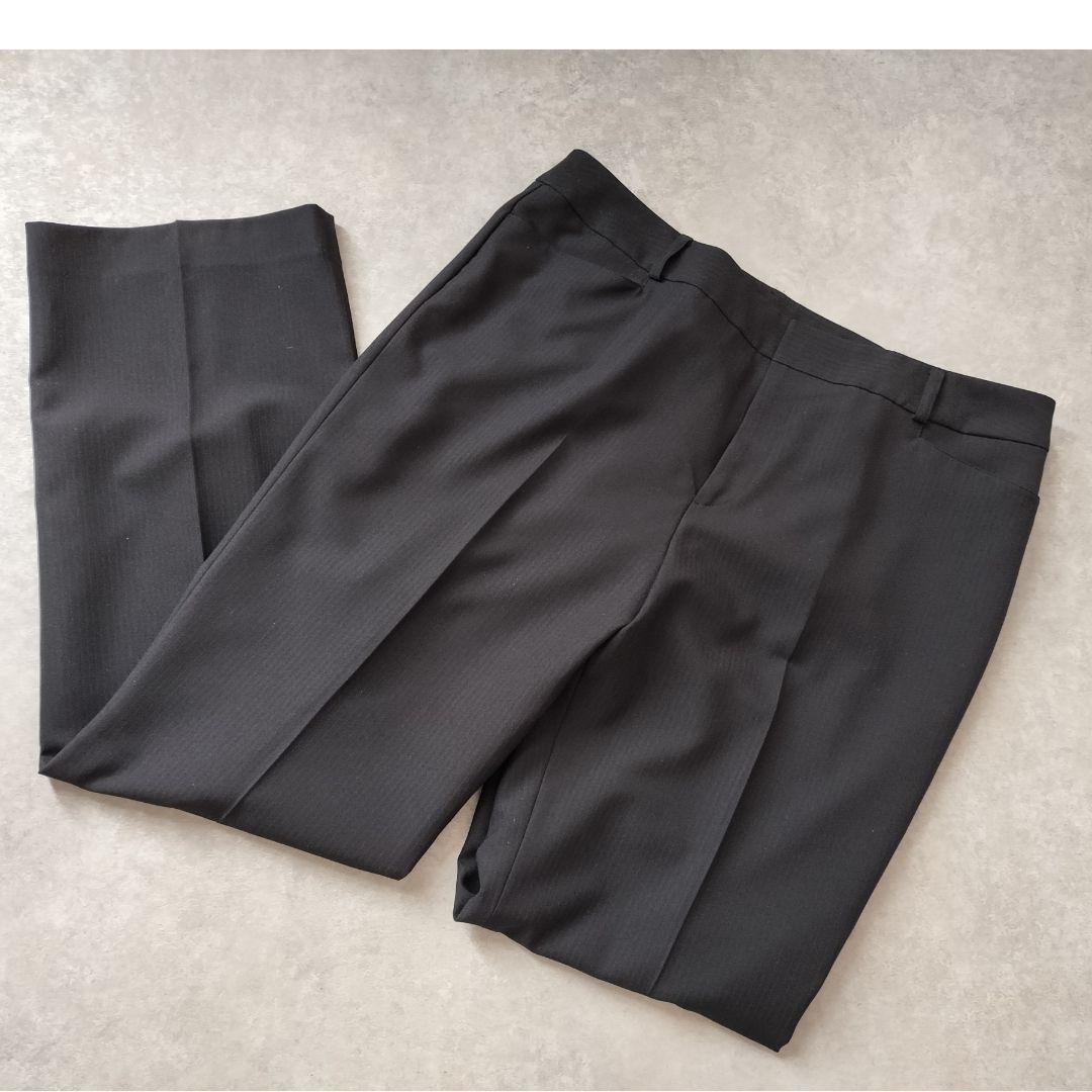 新品タグ付 Craselia 17号 大きいサイズ 黒 パンツスーツ