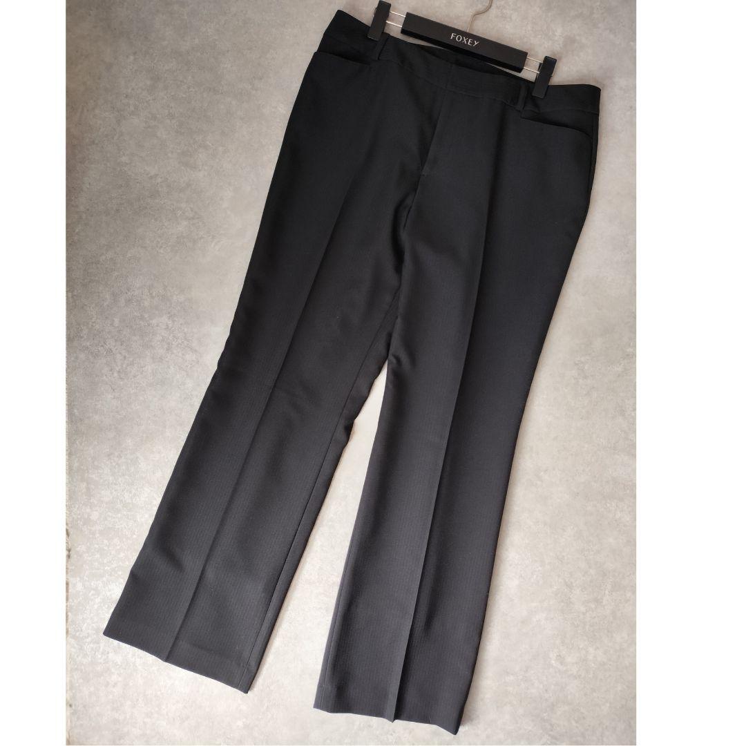 新品タグ付 Craselia 17号 大きいサイズ 黒 パンツスーツ