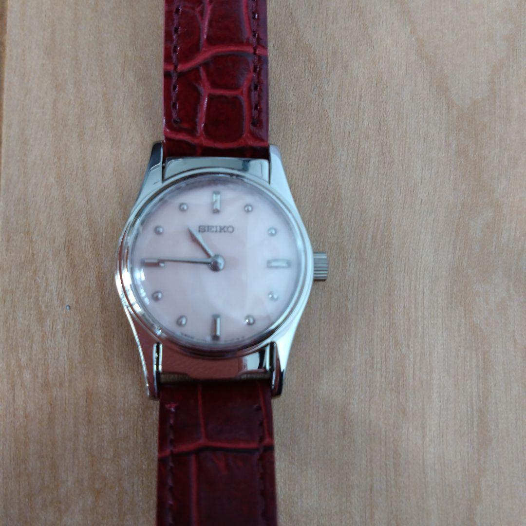 K*K様 セイコー 視覚障害者対応 クオーツ レディース 腕時計 SQWK033