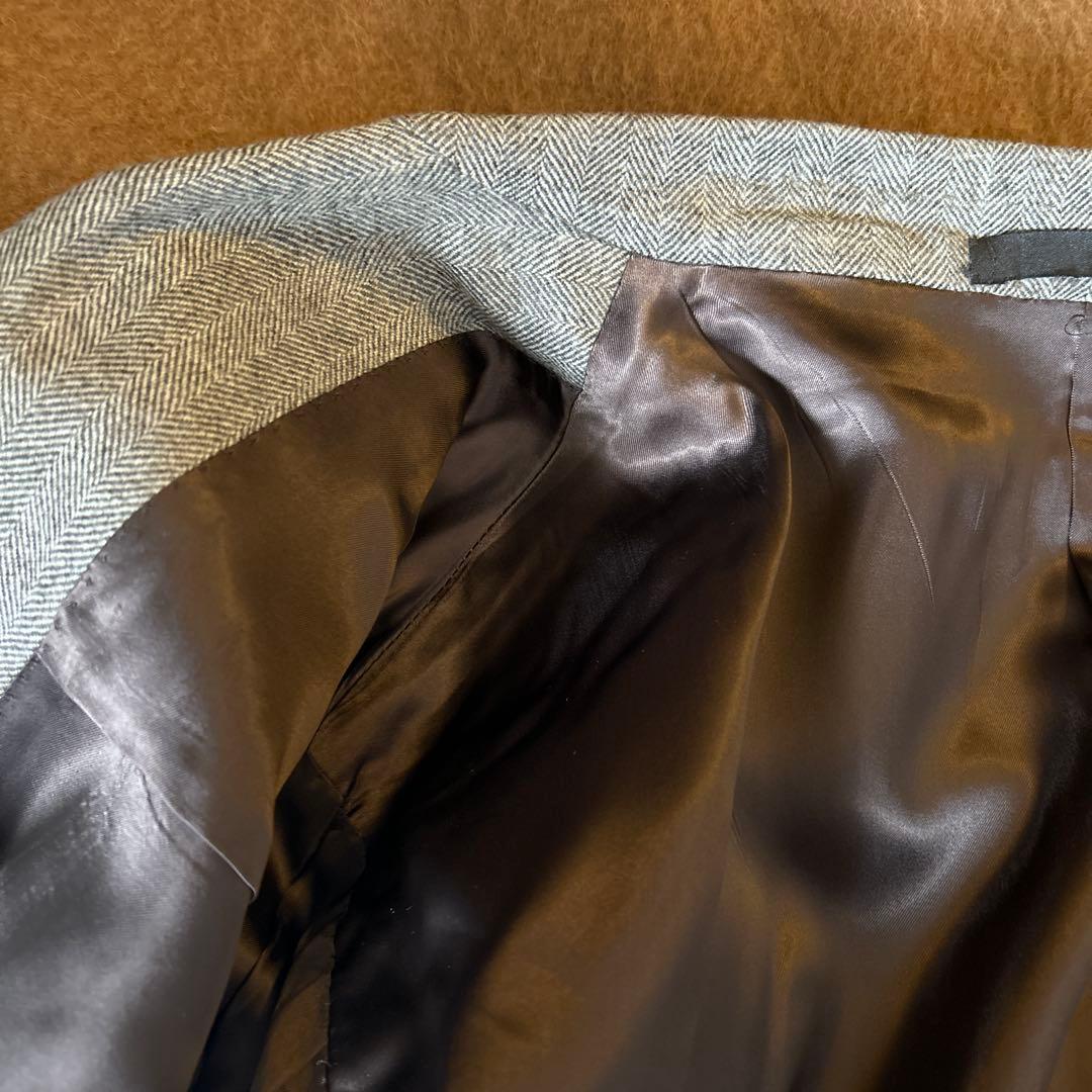 Raffaele Caruso ダブルブレスト チェスターコート グレー