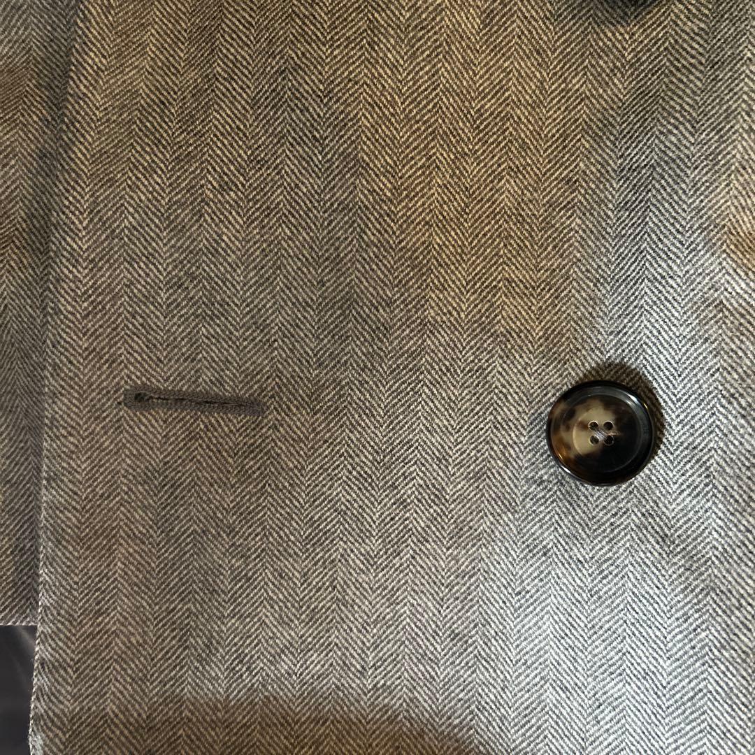 Raffaele Caruso ダブルブレスト チェスターコート グレー