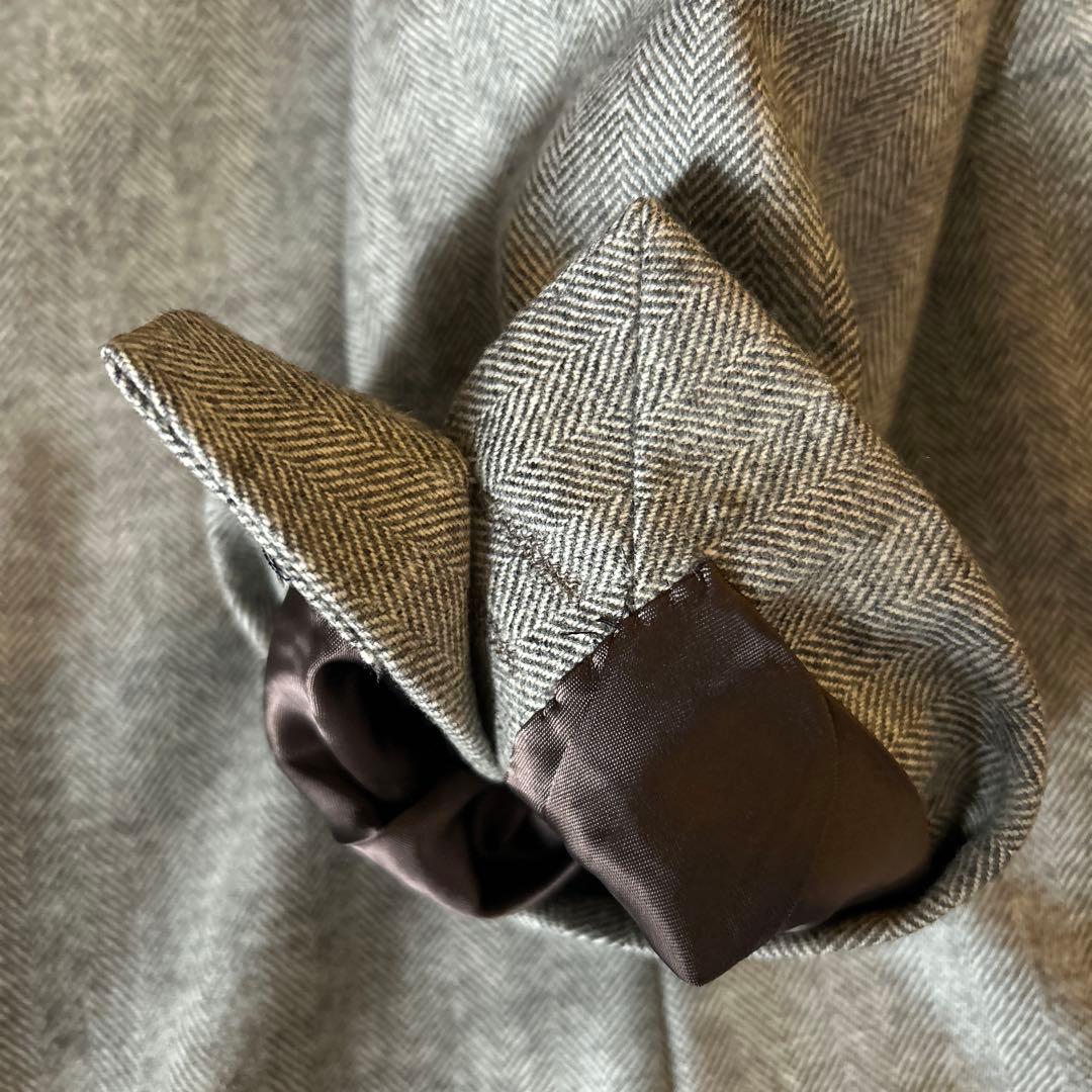 Raffaele Caruso ダブルブレスト チェスターコート グレー