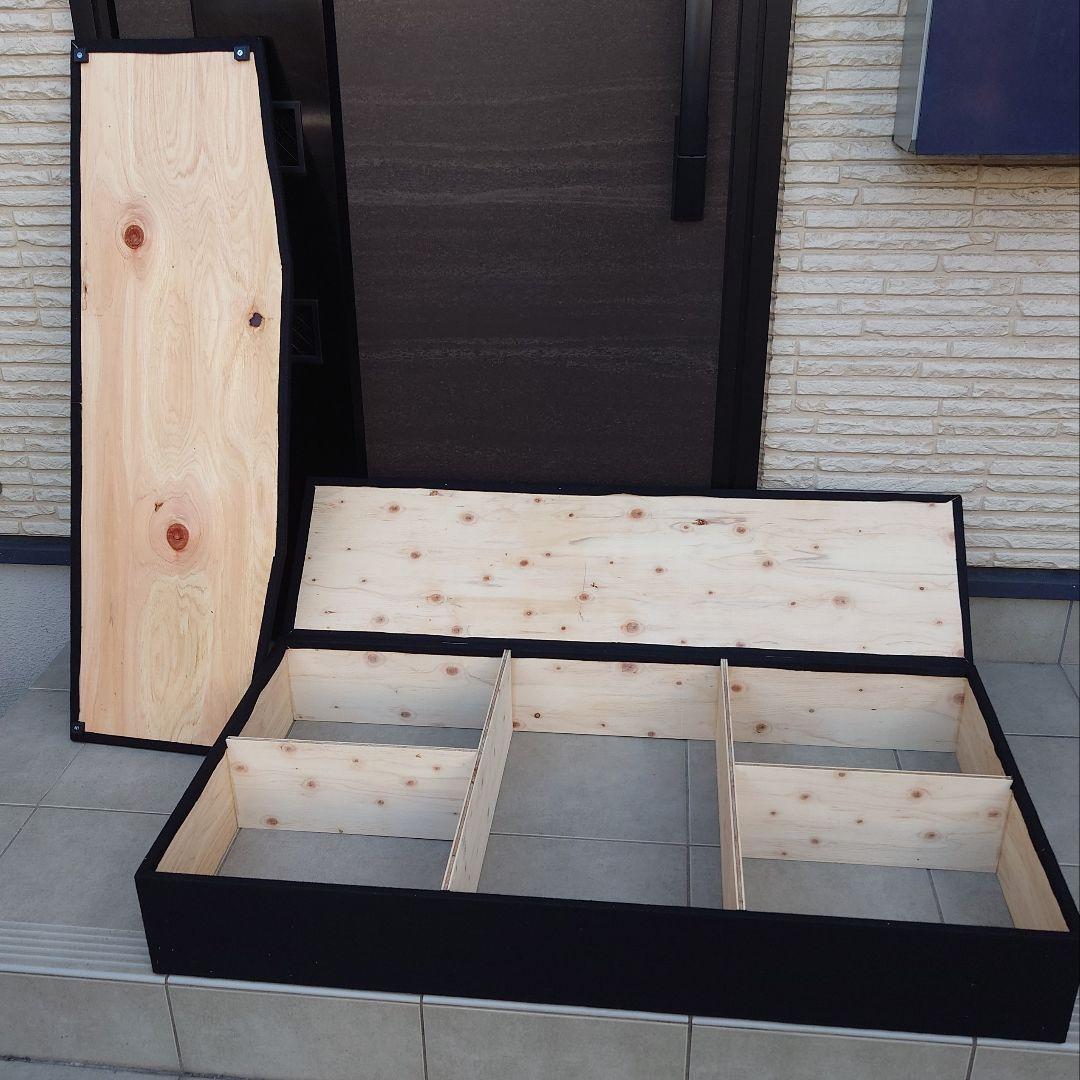 ノートE13型用ラゲッジアンダーボックス　自作品