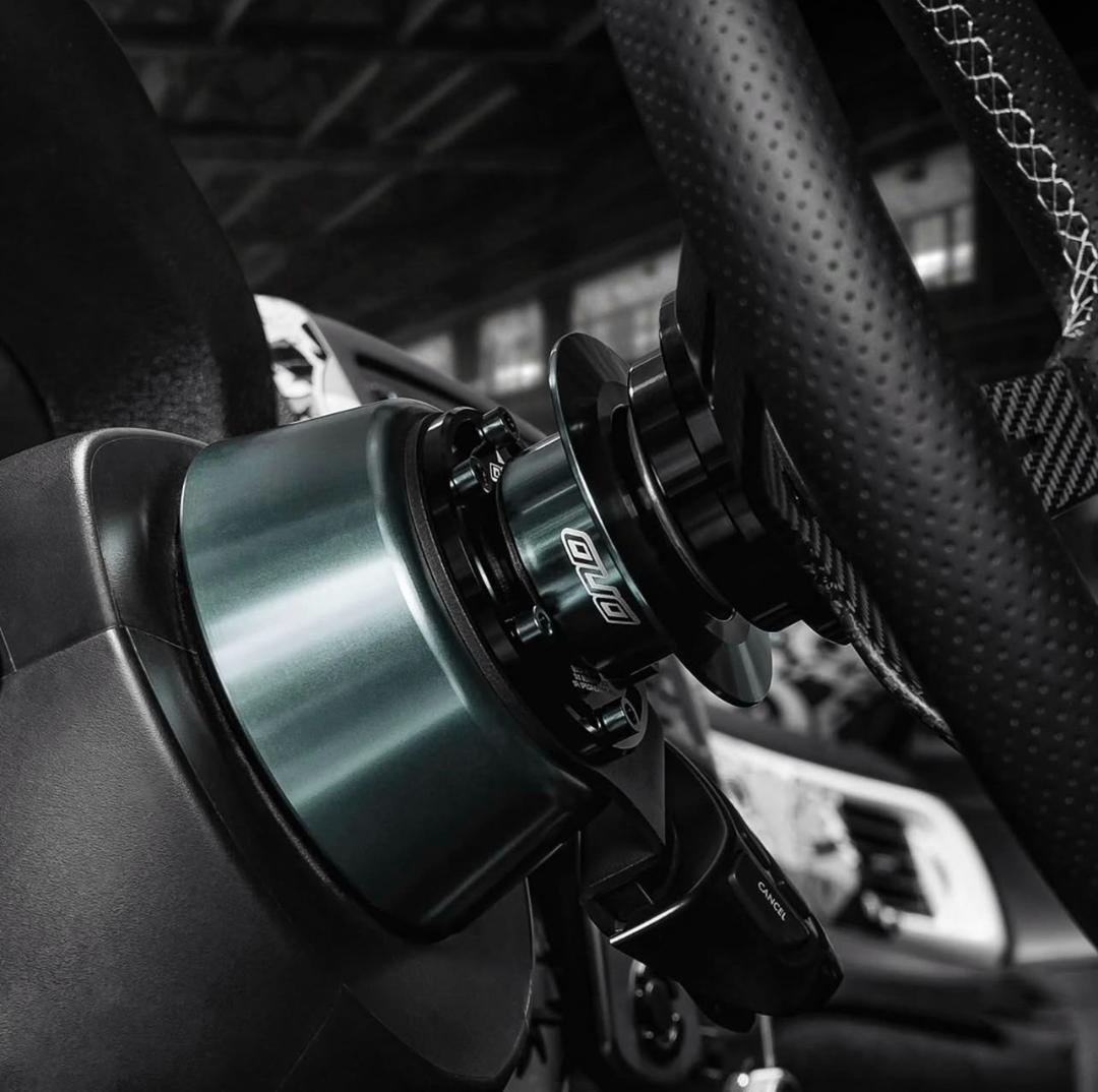 新作　DND　ステアリング クイックリリース　パープル　USDM　脱着　ハンドル