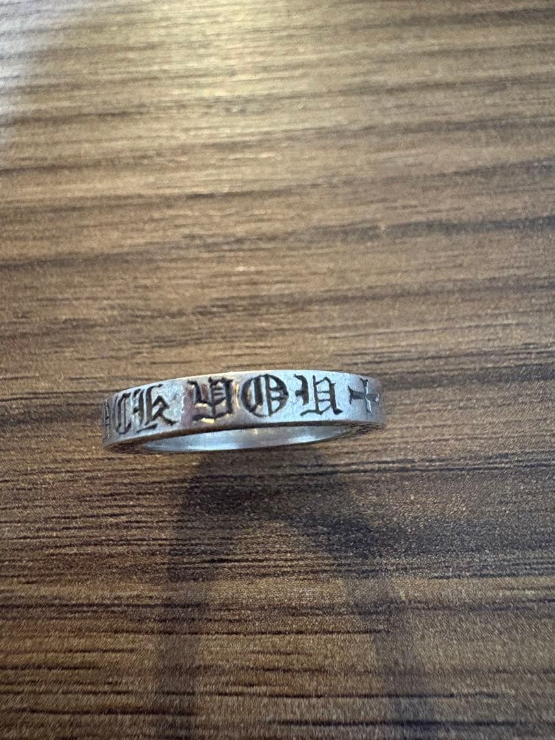 CHROME HEARTS クロムハーツ3mm スペーサー シルバーリング10号