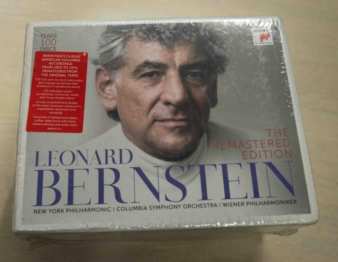 クラシック LEONARD BERNSTEIN THE REMASTERED EDITION