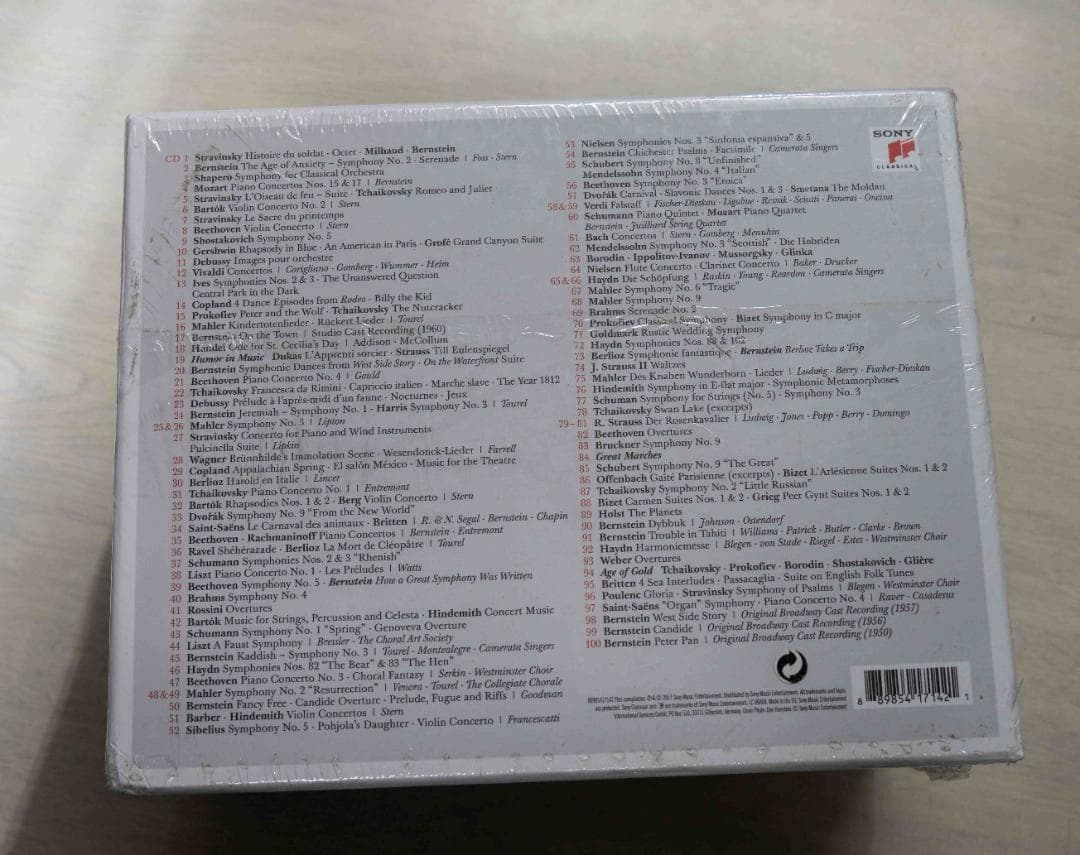 クラシック LEONARD BERNSTEIN THE REMASTERED EDITION