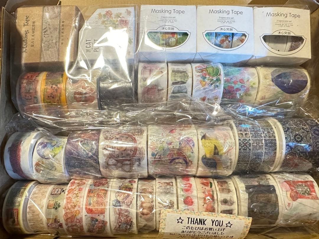最終 値下げ マスキングテープ 40本以上 未使用 大量 海外 スタバ 香水