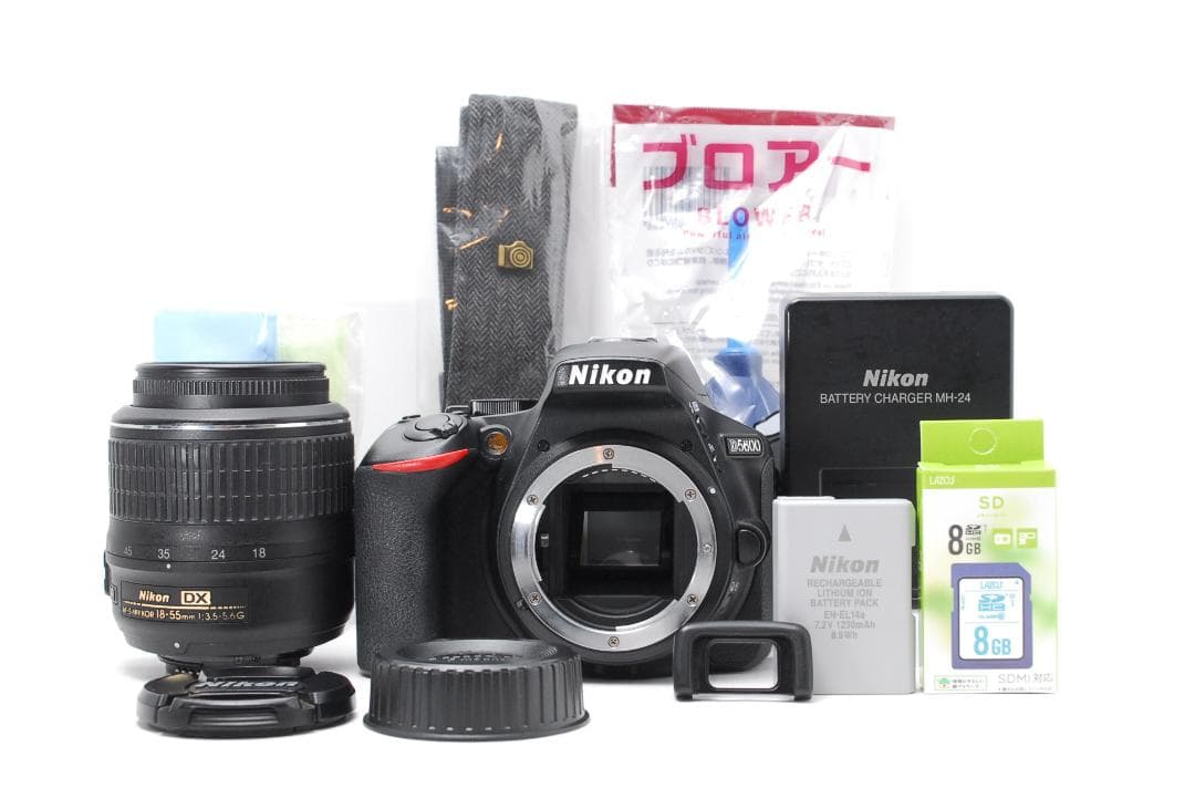 【光学・液晶　極美品】Nikon D5600　WiFiモデル　スマホ転送