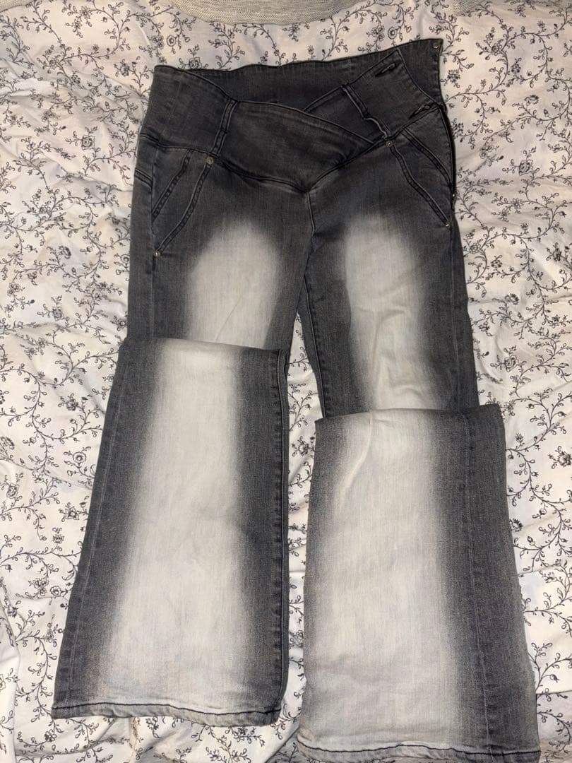 パンツ theredthread S V-shape denim 1